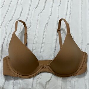 Skims Fits Everybody Plunge Bra 32B Ochre